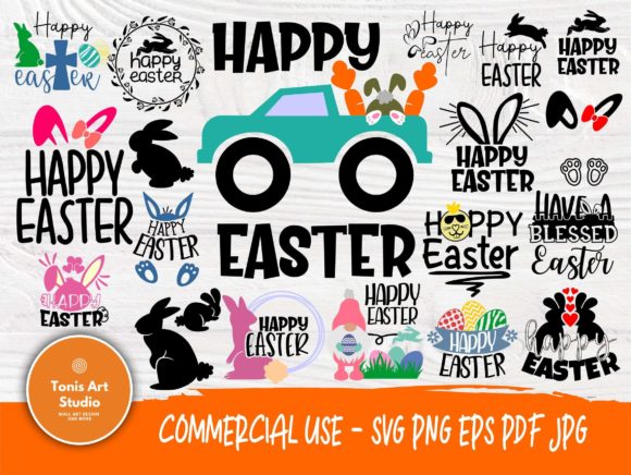 Download Happy Easter SVG Cut Files, Sayings Svg - Cut file Collection
