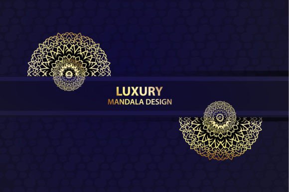 Download Luxury Golden Mandala Arabesque Pattern - Golden mandala Collection