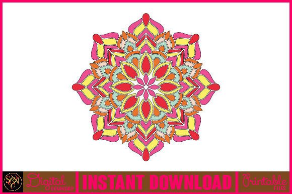 Download Mandala 3D Layered SVG Cut File-198 - Cut file Collection
