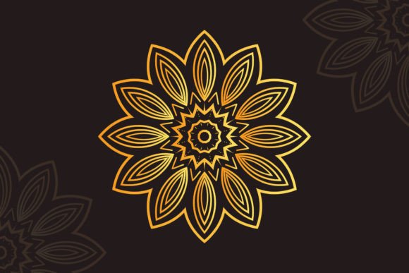 Download Golden Mandala - Golden mandala Collection