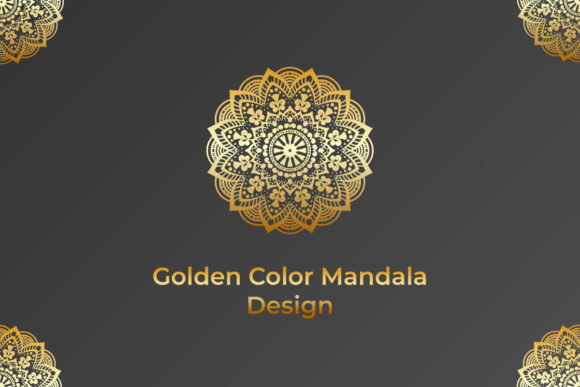 Download Golden Mandala Design - Golden mandala Collection