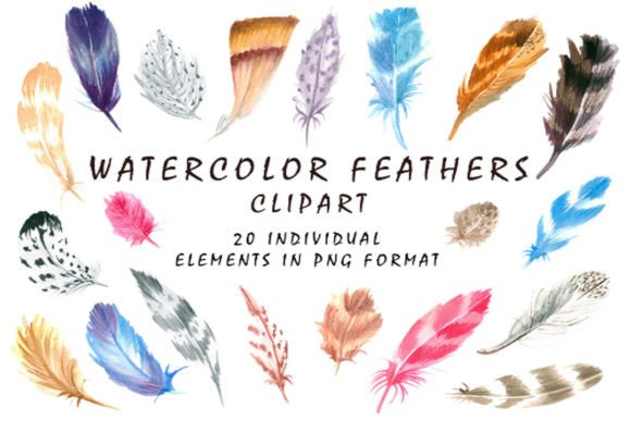 Download Watercolor Bohemian Clipart. - Premium Resources