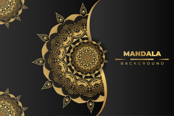Download Luxury Golden Mandala Background Design - Golden mandala Collection