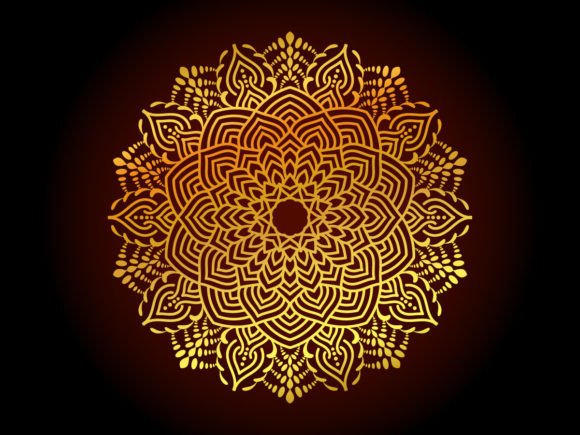 Download Luxury Golden Mandala Background Design - Golden mandala Collection